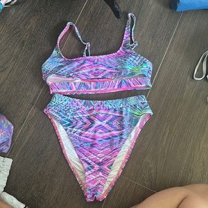 VIBRANT 2 Piece Rave Outfit